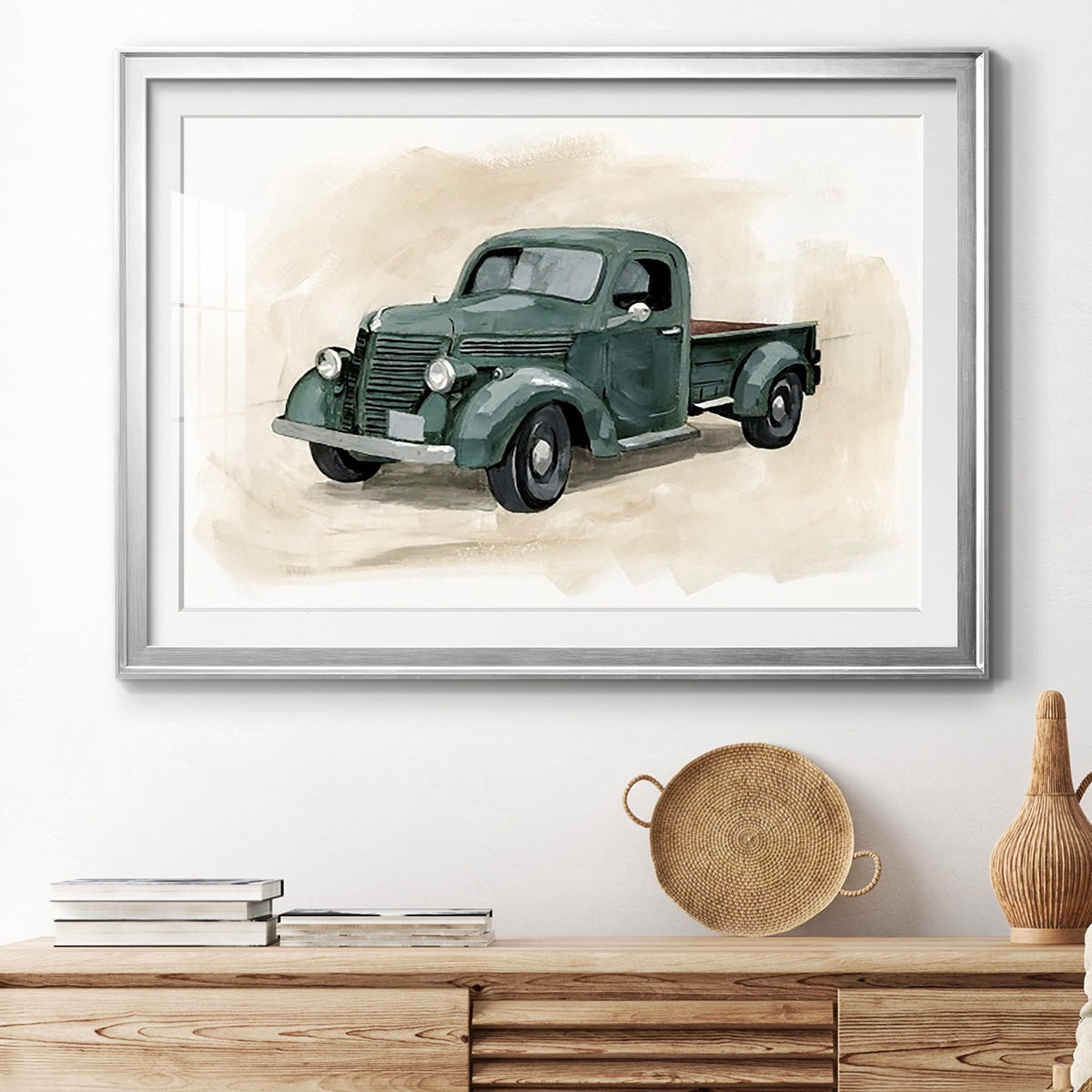 Pickup II Premium Framed Print - Ready to Hang