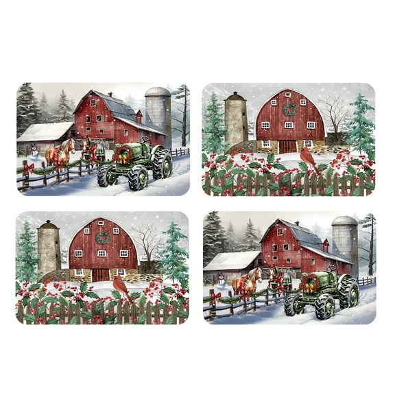 Briarwood Lane Country Winter Placemat (4-pack)