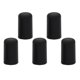 thumbnail image 1 of Protector de punta de goma para violonchelo negro portátil, accesorio para instrumentos musicales, 5 uds., 1 of 12