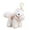 🔥 White_New#2342, variant on Year Of The Horse Plush Keychain | 2026 Lucky Cloud Charm, Gold Embroidered "馬" | Soft Crystal Fleece, 4” Cute War-Horse, Double-Sided, Gold Chain, Festive Red Pouch | Lunar New Year, Car, Bag