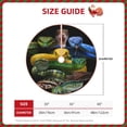 thumbnail image 2 of Sikiie Colorful Viper Snake Christmas Tree Skirt, Christmas Tree Decorations, Christmas Decor, Tree Mat Decoration(30-48IN)-36", 2 of 6