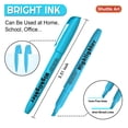 thumbnail image 3 of Shuttle Art Highlighters, 30 Pack Highlighters Assorted Colors, 10 Colors Chisel Tip Dry-Quickly Non-Toxic Highlighter Markers for Adults Kids Highli, 3 of 7