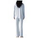 thumbnail image 3 of Puyaiuu Women's Modal Pajama Set, Solid Color Three-Quarter Sleeve Relaxed Fit Sleepwear Gift, 3 of 6