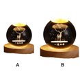 thumbnail image 4 of Ruiboury Impact-resistant LED Night Light Durable And Long-lasting Lighting Option Non-deformable Wood Office A, 4 of 6