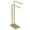 Gold, variant on Kingston Brass Edenscape Pedestal Dual Towel Rack