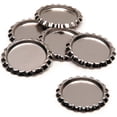 thumbnail image 2 of Bottle Caps Id Chrome 1In 6Pc, 2 of 2