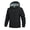 Black, variant on Men's Soft Shell Jacket Casual Hooded Jacket Men's Outdoor Jacket
