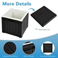 thumbnail image 6 of 10 Gallon Portable Beverage Cooler Storage Box, Insulated Ice Chest for Picnic, Camping and Outdoor Party, 6 of 7