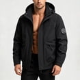 thumbnail image 4 of WRKEKC Windbreaker Jackets for Men Detachable Hood Long Sleeve Zip-Up Outerwear With Zipper Pockets for Hiking and Cycling, 4 of 7
