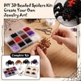 thumbnail image 2 of DIY Beaded Kit Spider Theme Cute 3D Bead Craft Set with Colorful Beads Instructions Handmade Jewelry Art for Adult Teen Creative Gift, 2 of 8