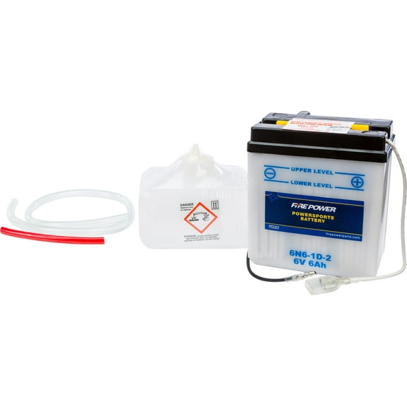 Fire Power Battery W/ACID Compatible With Kawasaki KE 175 1976-1983