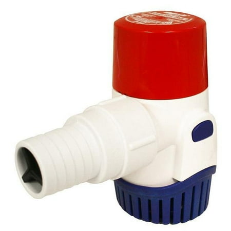 UPC: 0042237104809 | Rule 1100GPH Electronic Sensing Bilge Pump – 12V