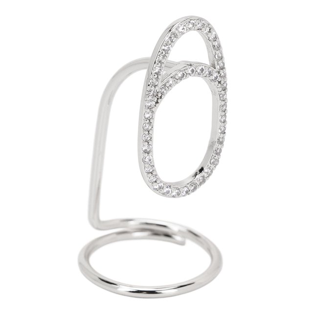 Anillo Para Uñas ANGGREK Con Diamantes De Imitación