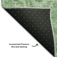 thumbnail image 3 of Addison Rugs Mayfield Washable Transitional Floral Green Rectangle Rug, 1'8" x 2'6", 3 of 5