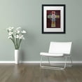 thumbnail image 3 of Trademark Fine Art 'Celtic Cross' Canvas Art by Design Turnpike, White Matte, Black Frame, 3 of 4