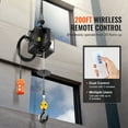 thumbnail image 3 of KFFKFF Electric Winch Hoist 3-in-1, Portable Crane with 1100lbs Capacity, 1500W, 110V/120V, 22.9 ft Lifting Range, Speed of 13 ft/min, Includes Manual, Wired & Wireless Remote Control, 3 of 9