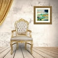 thumbnail image 3 of Weiss, Jan 12x12 Gold Ornate Wood Framed with Double Matting Museum Art Print Titled - Colorfield No. 6, 3 of 4