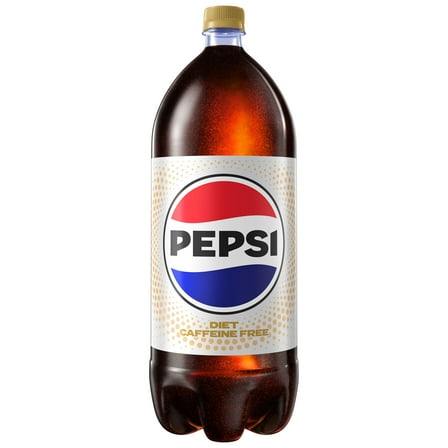 Diet Pepsi Cola Caffeine Free Soda Pop, 2 Liter Bottle