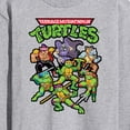 thumbnail image 3 of Teenage Mutant Ninja Turtles - Pixel Gaming Group - Men's Long Sleeve T-Shirt, 3 of 5