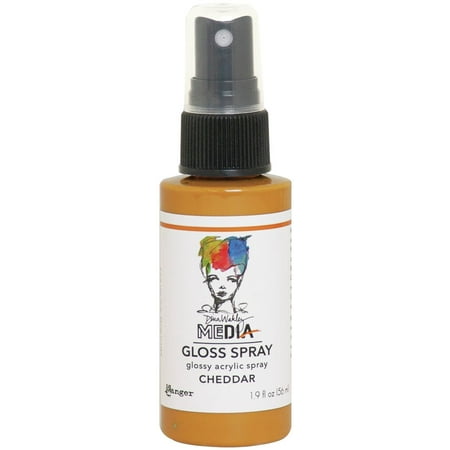 UPC: 0789541068464 | Dina Wakley Media Gloss Sprays 2oz-Cheddar