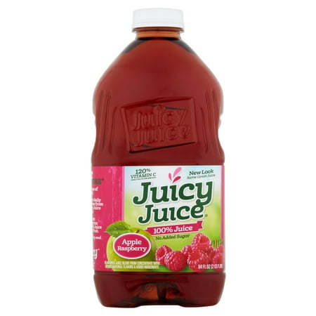 Juicy Juice 100% Juice Apple Raspberry, 64.0 FL OZ - Walmart.com