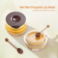 thumbnail image 2 of Bee Balm Lip Balm Honey Pot, Honey & Strawberry Lip Mask Propolis Moisturizing Lip Balm Nourishing Anti-wrinkle, 2 of 5