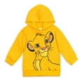 thumbnail image 2 of Disney Lion King Simba Little Boys Fleece Pullover Hoodie and Pants Outfit Set Infant to Big Kid, 2 of 5