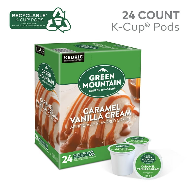 Caramel Vanilla Cream Coffee K-Cups, 24/Box Caramel Vanilla Cream Coffee K-Cups, 24/Box