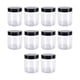 thumbnail image 2 of Tarro para mascotas con tapa redonda apilable, reutilizable, ligero, transparente, latas de cocina para 10 unidades de 400 ml., 2 of 9