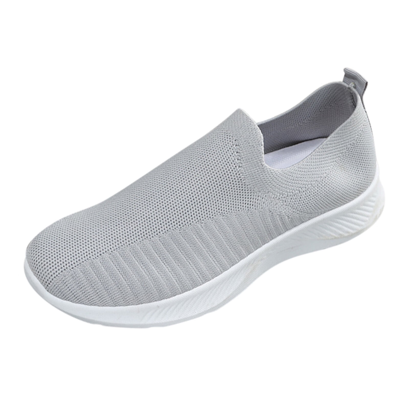 Síguenos oveja Relación sneakers for Women Women Flat Sole Wear Casual Shoes Fashion Soft Sole  Breathable Casual Shoes Net surface Dress Sandals for Women Grey -  Walmart.com