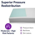thumbnail image 5 of Proheal Memory Foam Pressure Redistribution Hospital Bed Mattress with Raised Rails - 36" x 76" x 6", 5 of 8