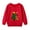 WMBSW25C210, variant on Kids Christmas Sweatshirt, Cotton Pullover Top with Reindeer Appliqué, Unisex Holiday Long Sleeve Shirt for Toddler Boys Girls 3T