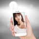 thumbnail image 3 of Lámpara de relleno Mini Q Selfie Ring Light Flash LED Clip USB Teléfono móvil Blanco JShteea El nuevo, 3 of 9