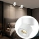 thumbnail image 1 of Bombillas de riel ajustables Yinane Focos de techo Cromada Luz blanca cálida 12W, 1 of 8