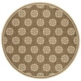 thumbnail image 4 of SAFAVIEH Linden Cheshunt Geometric Indoor/Outdoor Runner Rug, Beige/Cream, 2'2" x 8', 4 of 9