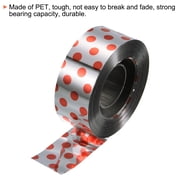 Uxcell 262ftx0.9 Repellent Ribbon Keep Away Bird Reflective Scare Tape, Red