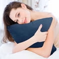 thumbnail image 6 of Velvet Decorative Throw Pillow,Soft Square Cushion Case Solid Luxury 18x18 Inch Pillow for Living Room Couch Bed Sofa Outdoor Home Decor, 6 of 7