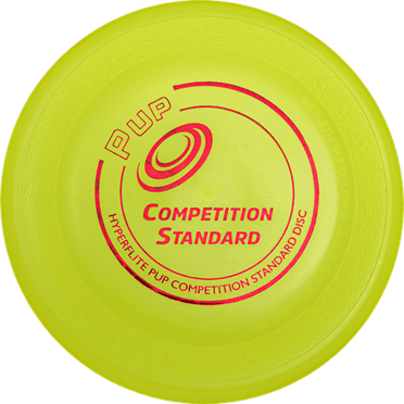 Hyperflite Pup Competition Standard (7") Dog Sport Flying Disc Yellow