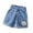 Light Blue, variant on XEGLSBU Girls Shorts Size 14-16 with Pockets Toddler Girls' Summer Denim Shorts with Watermelon & Egg Embroidery Sky Blue Size 11-12 Years