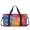 Multicolour 2, variant on Tie Dye Rainbow Boho Hippie Gym Bag for Women, Duffle Bag for Travel Sport, Lightweight Waterproof Carry on Weekender Overnight Dance Yoga Workout Bags