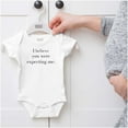 thumbnail image 5 of I Believe You Were Expecting Me Romper Boys or Girls Infant Baby Brisco Brands 18M, 5 of 6
