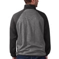 thumbnail image 2 of Men's G-III Sports by Carl Banks Black Vegas Golden Knights Runners-Raglan Full-Zip Track Jacket, 2 of 2