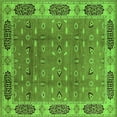 thumbnail image 1 of Ahgly Company Indoor Square Oriental Green Traditional Area Rugs, 6' Square, 1 of 4