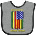 thumbnail image 3 of Inktastic My Grandpa is a Vietnam Veteran Boys or Girls Baby Bib, 3 of 4