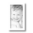 thumbnail image 2 of ArtToFrames 5" x 9" Contemporary White Picture Frame, 5x9 inch White Wood Poster Frame (WOM-4164), 2 of 8