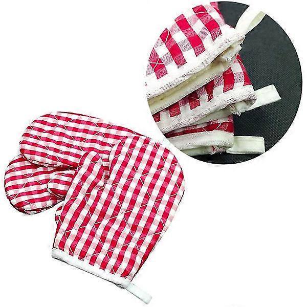 Oven Mitts, 1 Pair of Children's Microwave Oven Gloves, kitchen accessory.