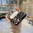 thumbnail image 5 of for iPhone 13 Pro Max Case(6.7 inch),Cute case with Fashion Print Label Design，Soft TPU Shockproof Protective for Women & Girls（Black）, 5 of 16