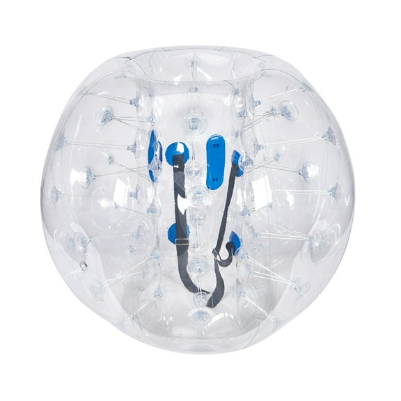 KFFKFF Inflatable Bumper Ball 1-Pack, 4FT/1.2M Body Zorb Balls for Teens & Adults, 0.8mm Durable PVC Bubble Balls for Outdoor Group Activities, Fun Bumper Toys for Garden, Yard, or Park