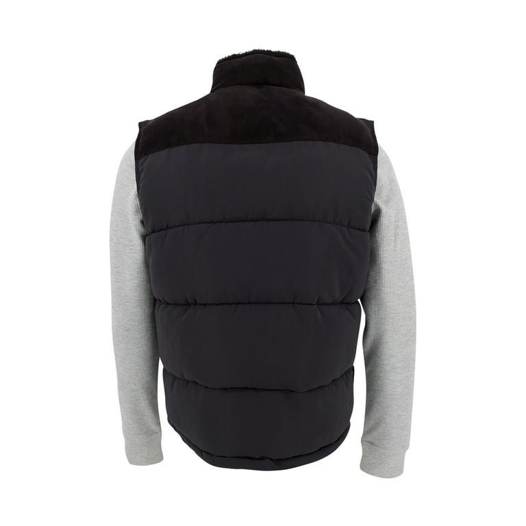 The American Outdoorsman Polyfil Vest with Sherpa Lined Collar