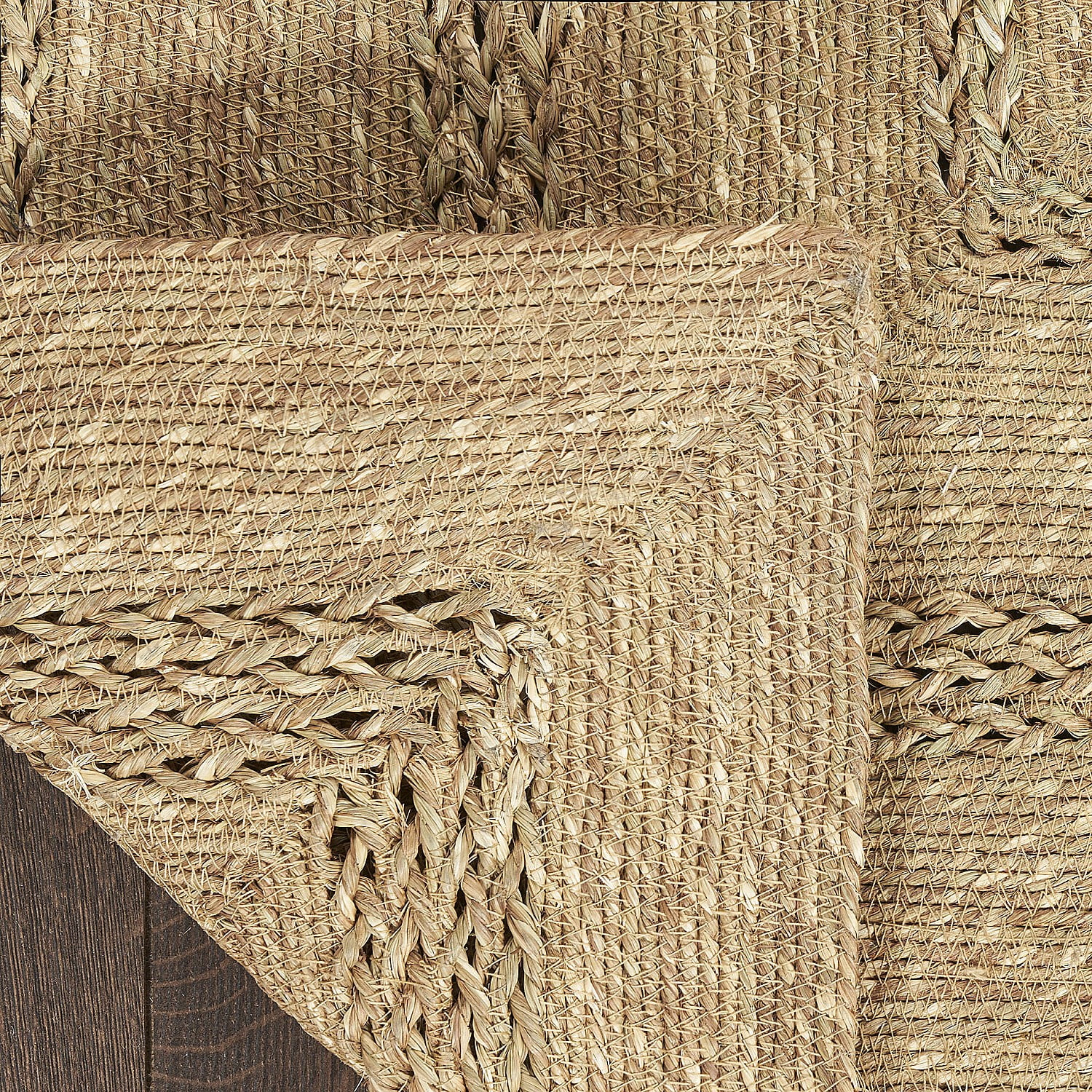 Nourison Natural Seagrass Indoor/Outdoor Natural 5' x 7' Area Rug (5x7)